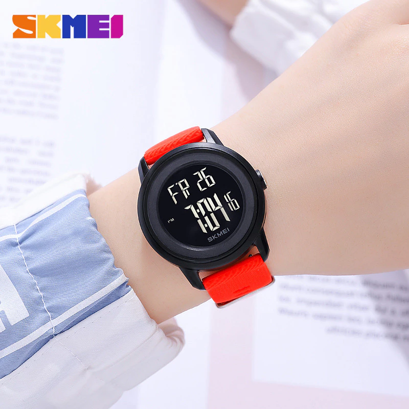 Cool Digital Sport Watch — Countdown, 5-Bar Waterproof, Stopwatch Wristwatch for Men, Women & Students, Model 2218 — SKMEI.