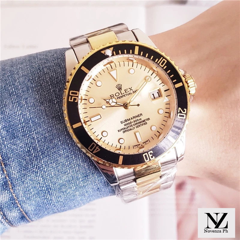 Rolex Quartz Wrist Watch Solid