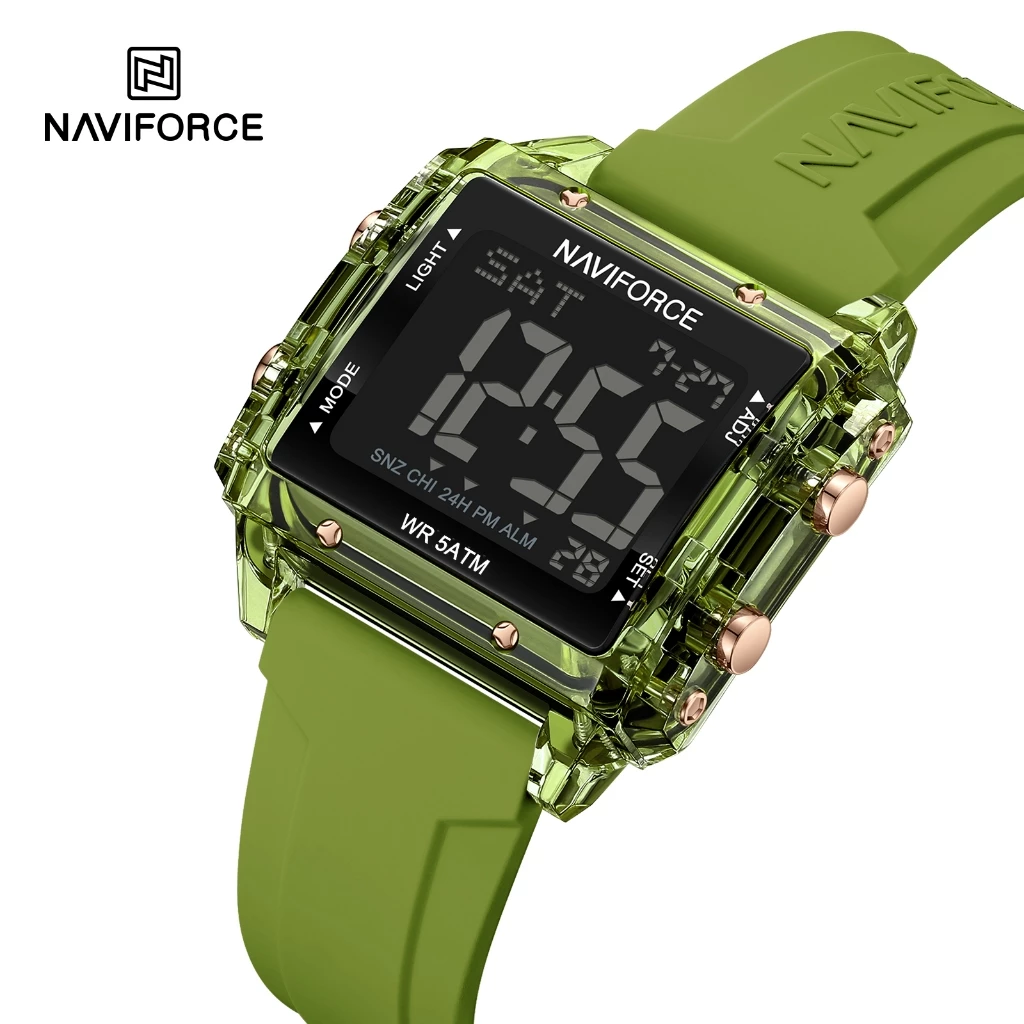 Unisex Sports Waterproof Electronic Watch — NAVIFORCE 7101 Original