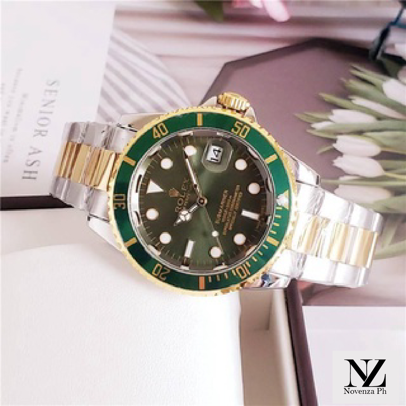 Rolex Quartz Wrist Watch Solid