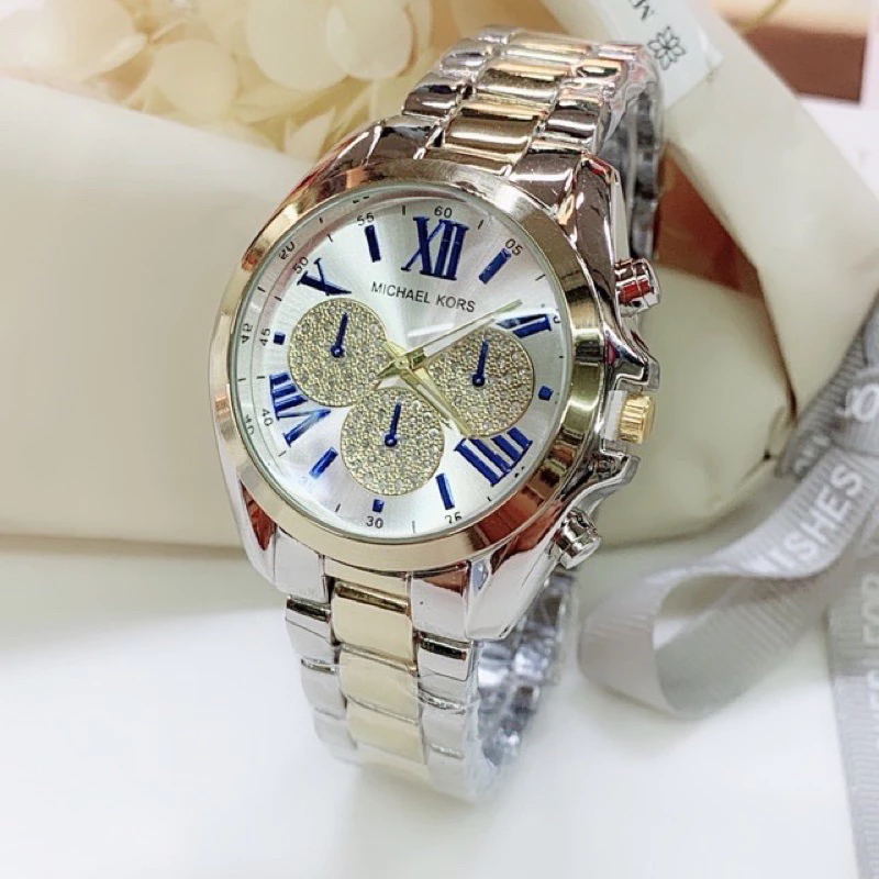 Women’s Accessories Style Watch — Elegant Bradshaw Mickey Design, Michael Kors MK Inspired — Fashion Watch.