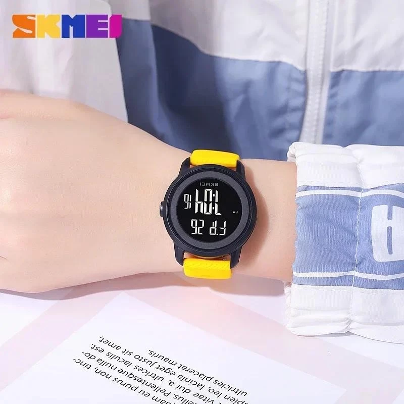 Cool Digital Sport Watch — Countdown, 5-Bar Waterproof, Stopwatch Wristwatch for Men, Women & Students, Model 2218 — SKMEI.