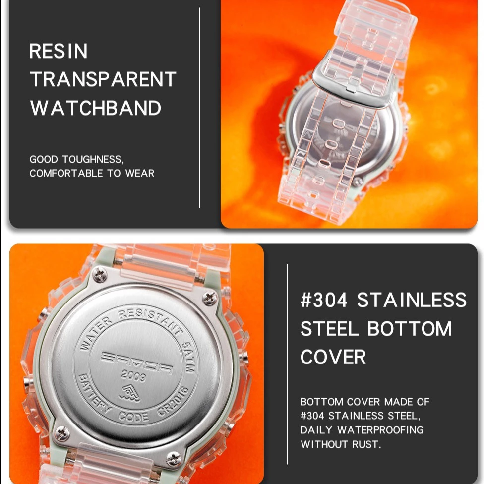 Fashion Sports Digital Watch — Women’s Design, Model 2009 (Also for Men) — SANDA.