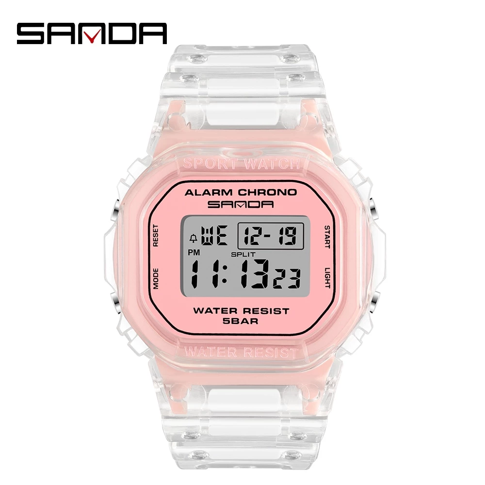 Fashion Sports Digital Watch — Women’s Design, Model 2009 (Also for Men) — SANDA.