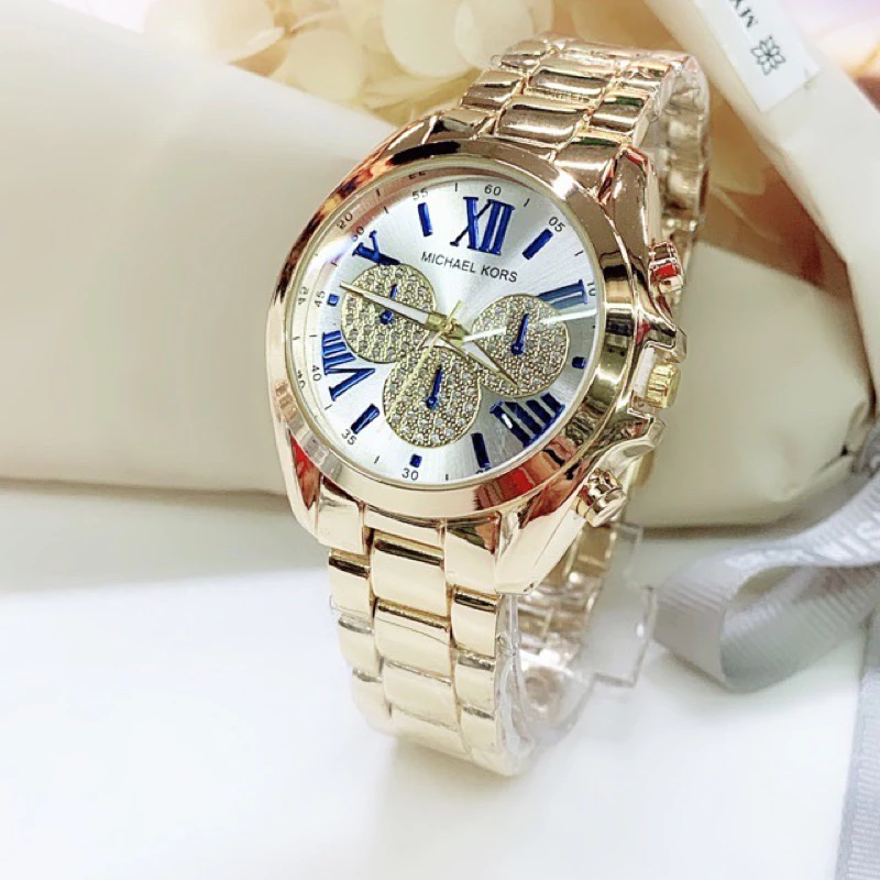 Women’s Accessories Style Watch — Elegant Bradshaw Mickey Design, Michael Kors MK Inspired — Fashion Watch.