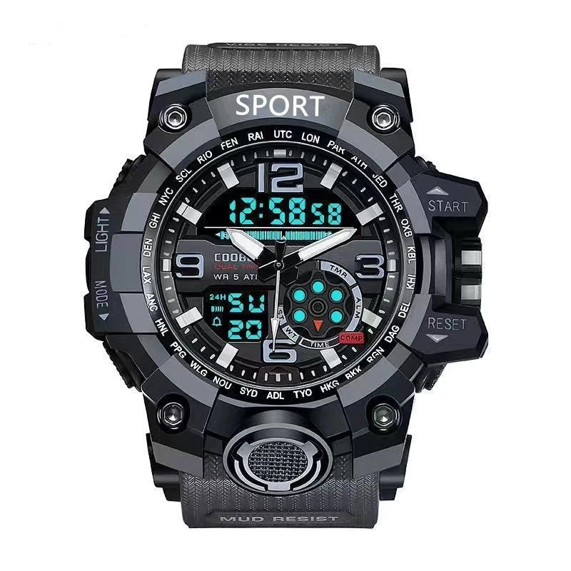 Electronic Student & Youth Trendy Outdoor Sports Watch — Men Watch.