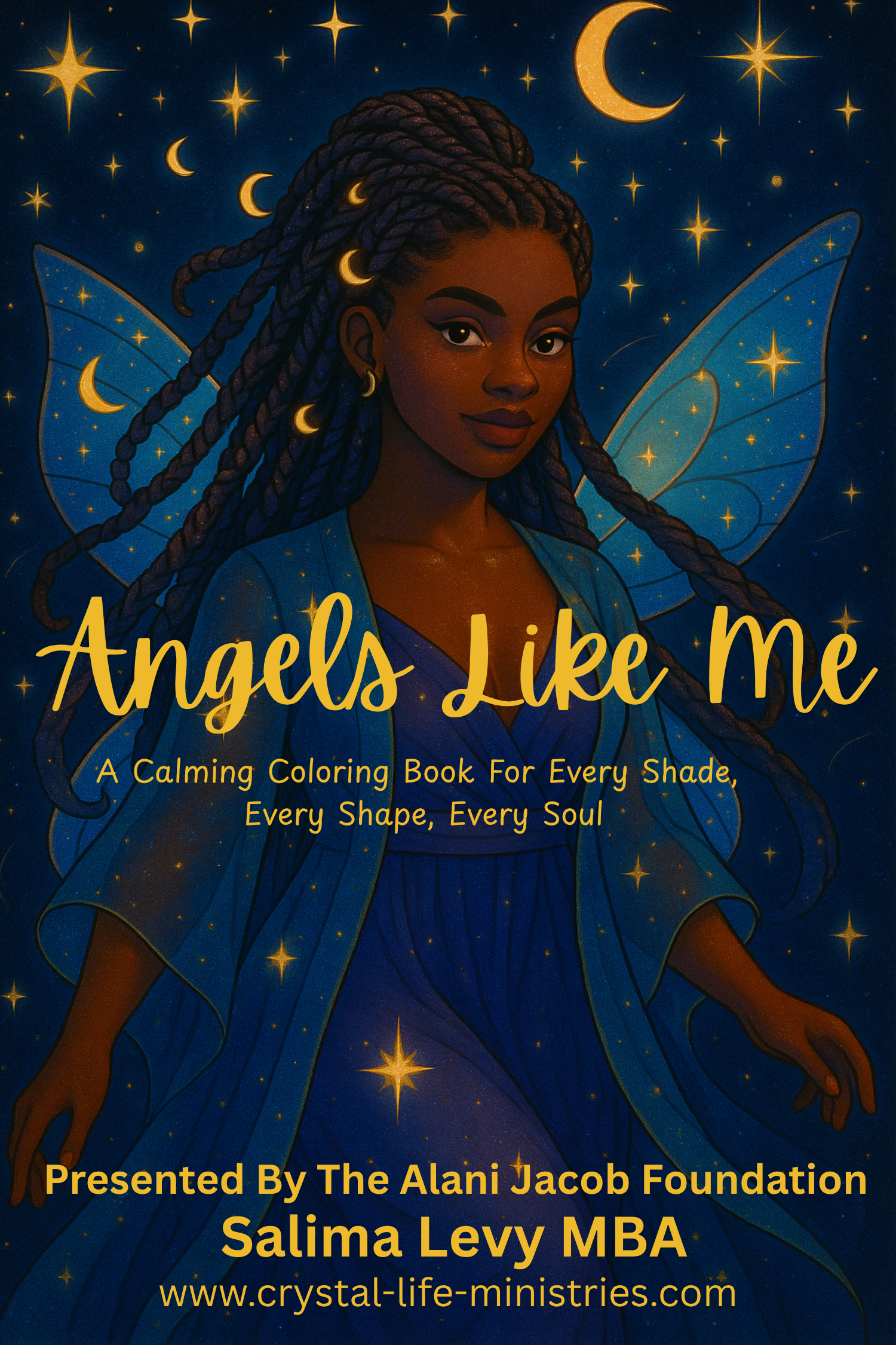 Angels Like Me Coloring Book