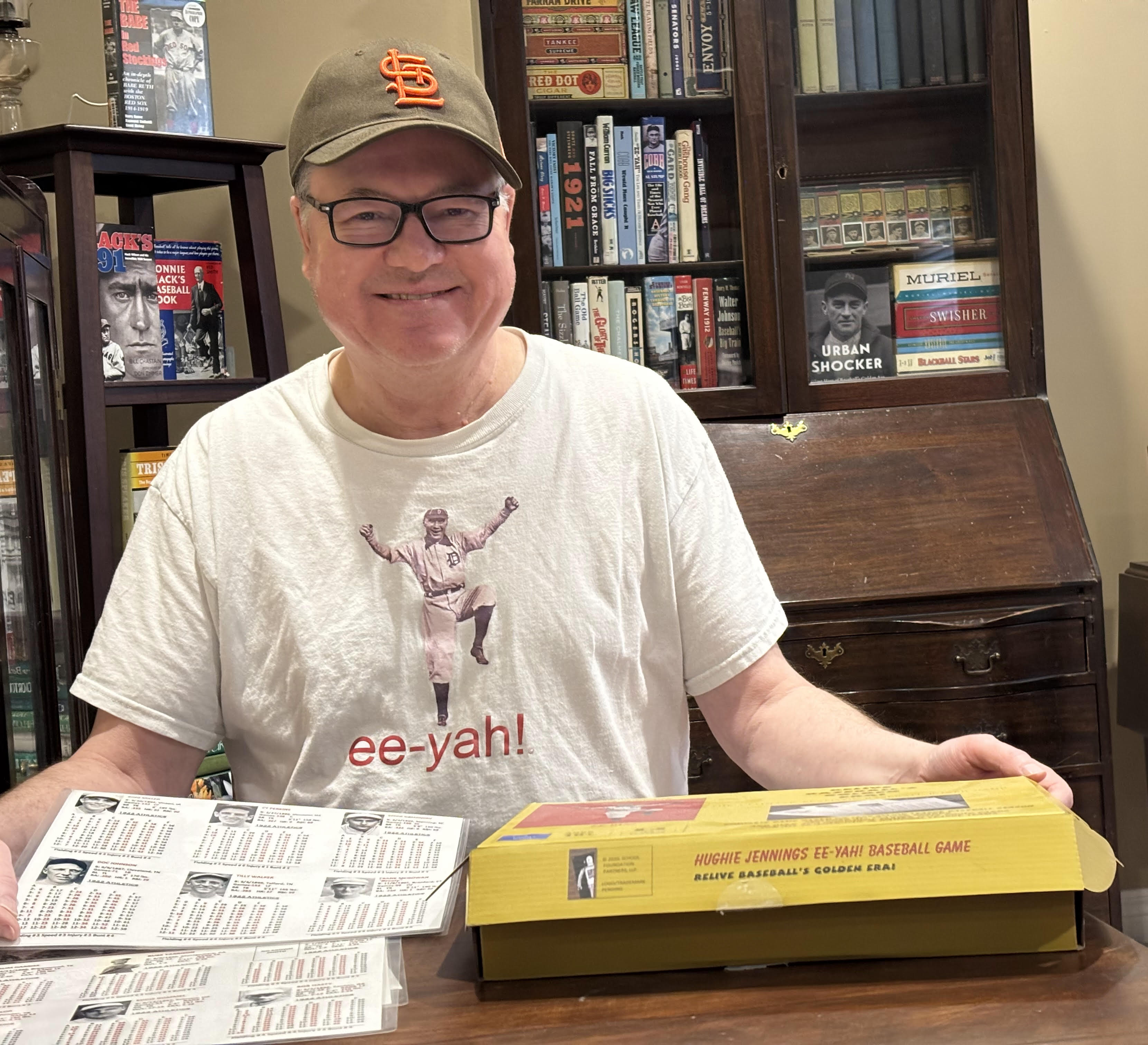 Hughie Jennings EE-YAH! T-Shirt