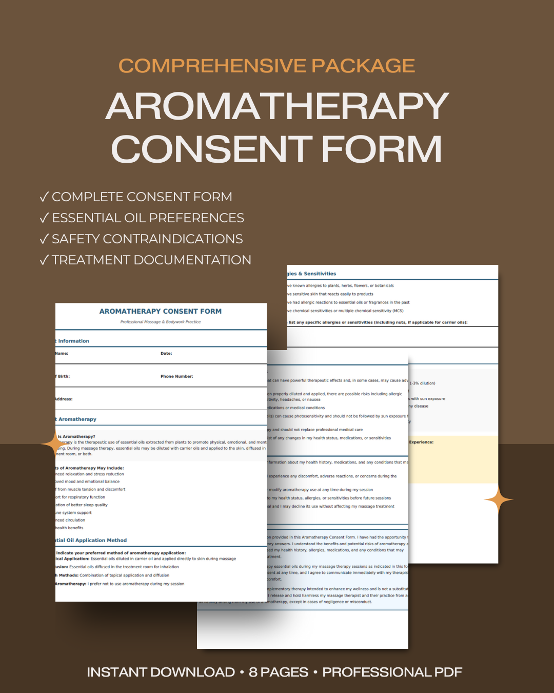 Aromatherapy Consent Form