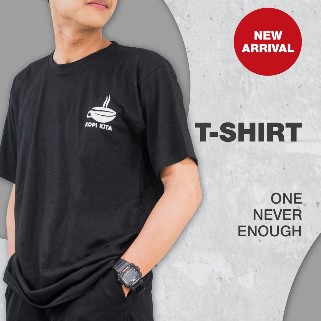 Kaos Polos Custom Bordir Nama Usaha