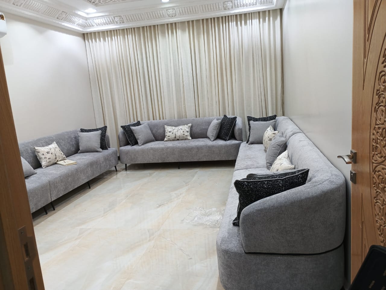 طقم أريكة تشيسترفيلد رويال بيج بستة مقاعد