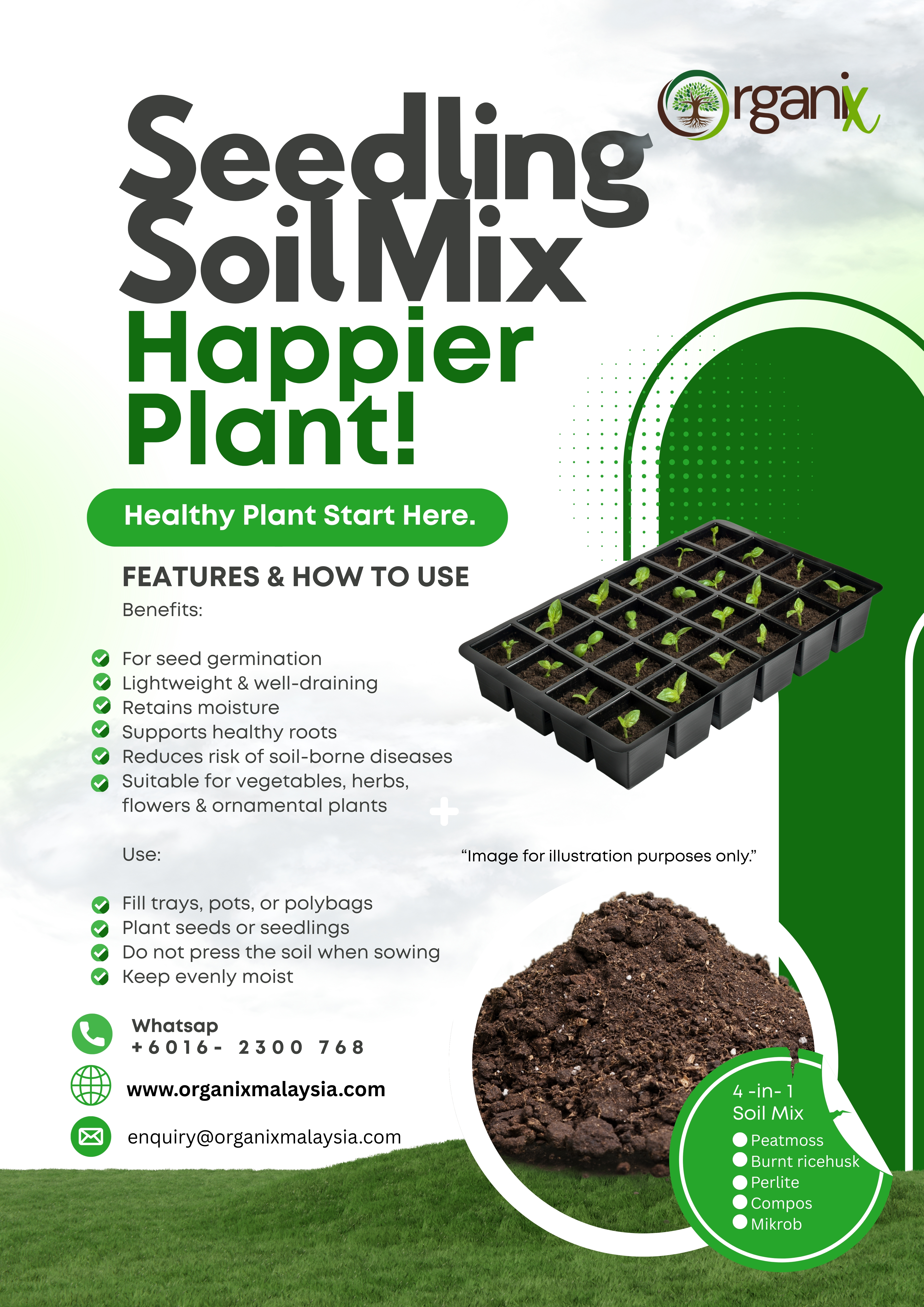 PREMIUM SEEDLING SOIL MIX