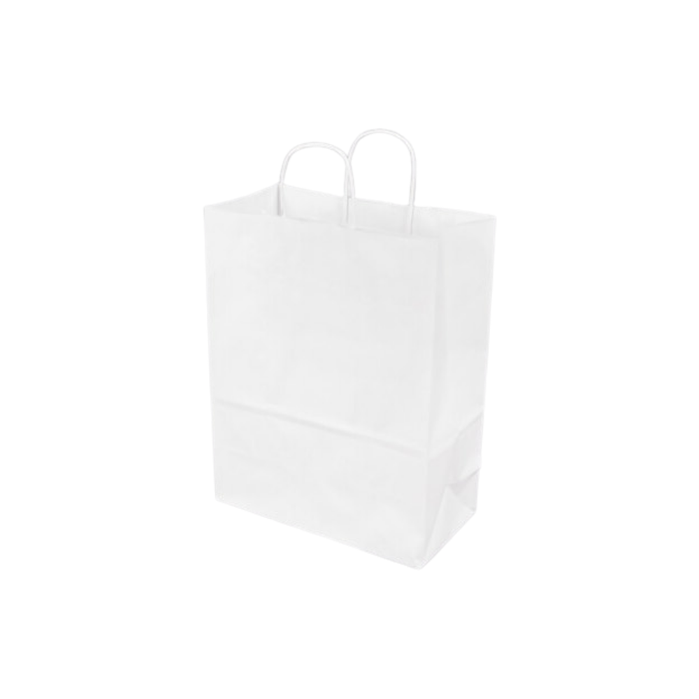 White Kraft Bags 