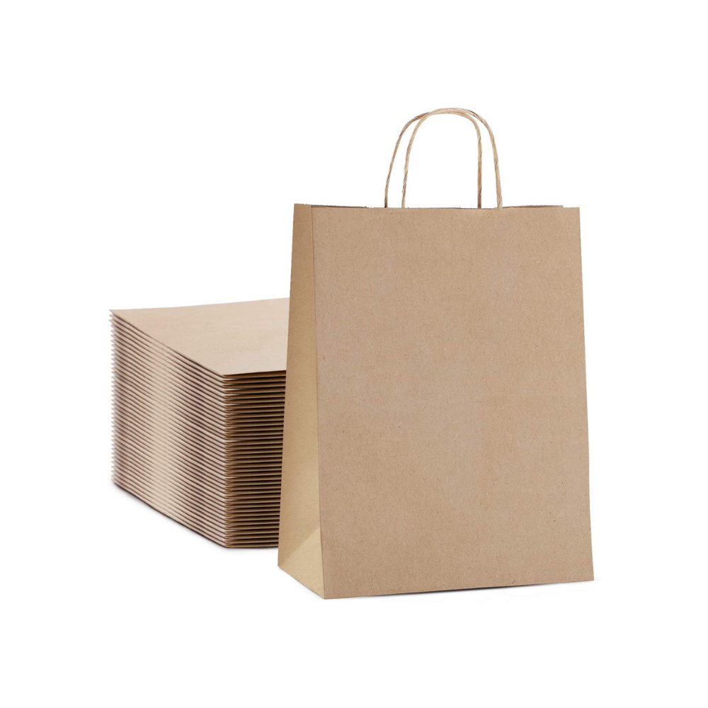 Kraft Handle Bags 