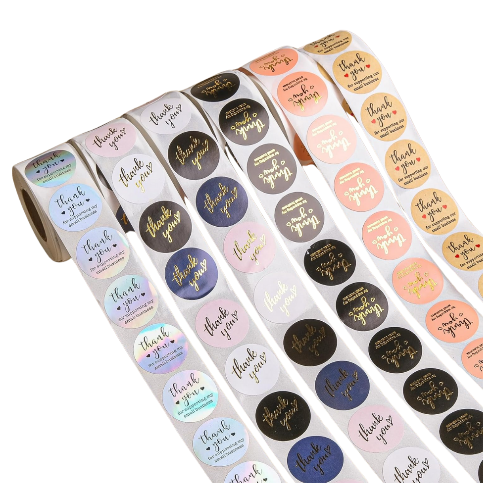 Premium Thank You Stickers