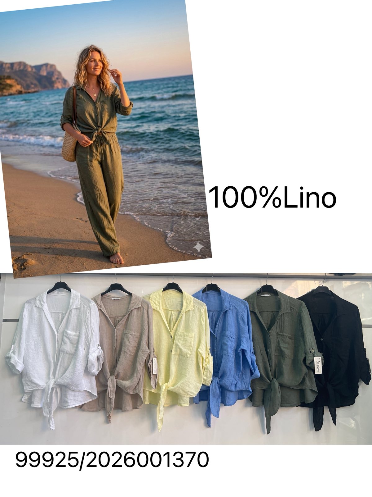 Linen Button-Up Shirt