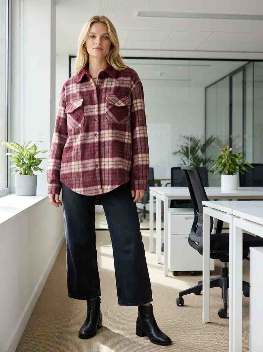Plaid Overshirt