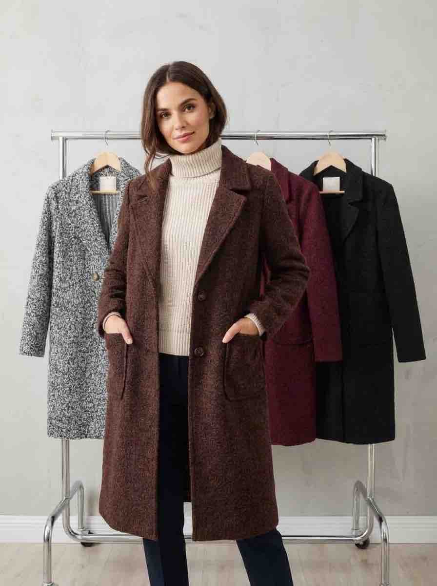 Women's Woolen Overcoat