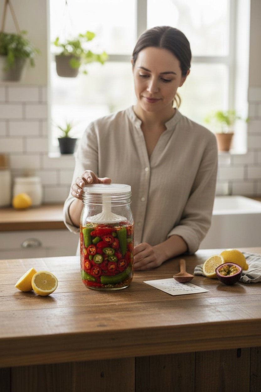 Frasco de Vidrio 2 en 1: Jarra y Recipiente para Conservas - 1400 ml