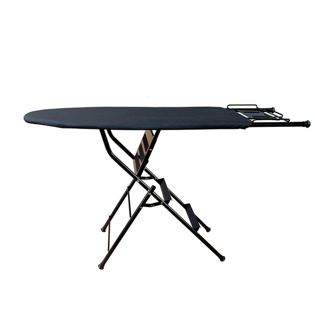 Burro de planchar con escalera Black Deluxe