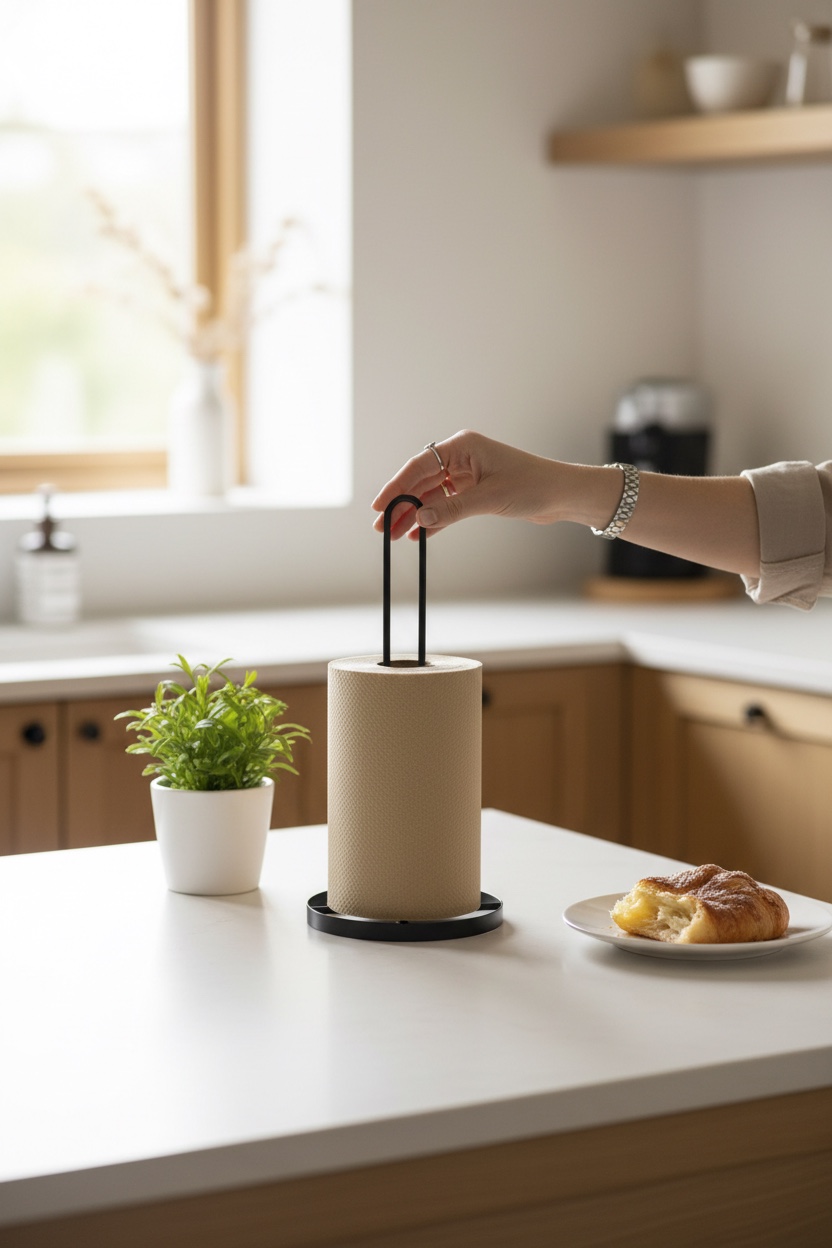 Portarollos de acero