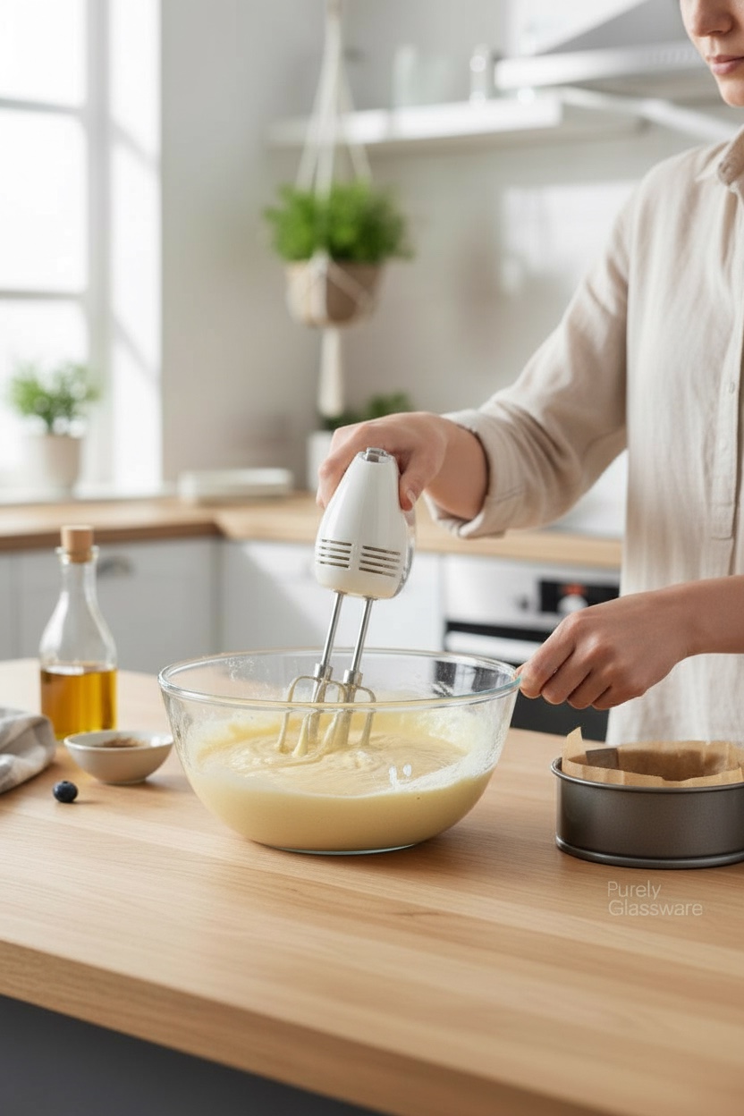 4430ml Ensaladera Bowl de Vidrio