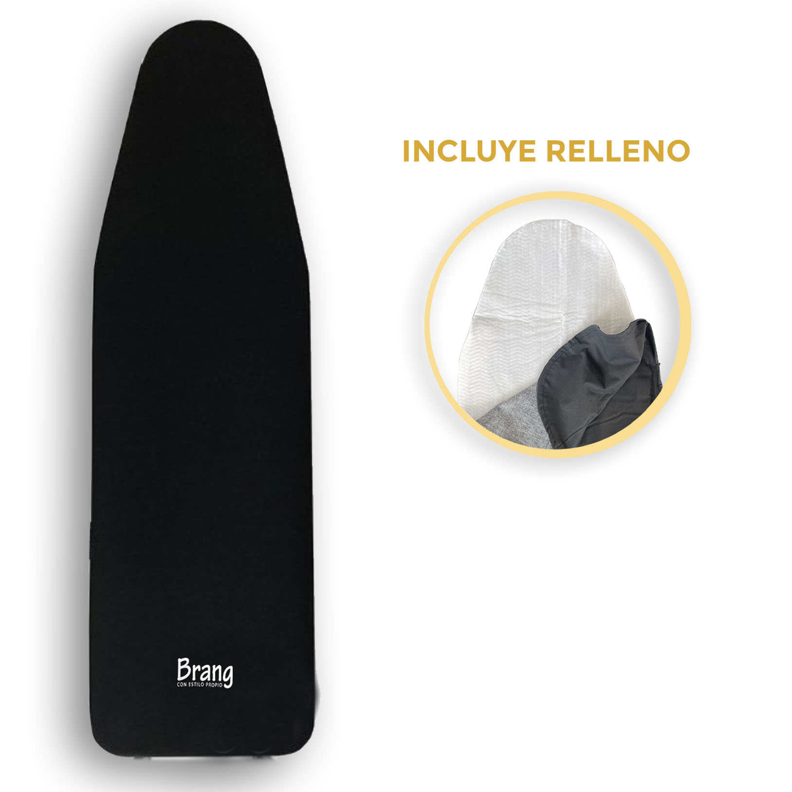 Funda para burro de planchar de algodón