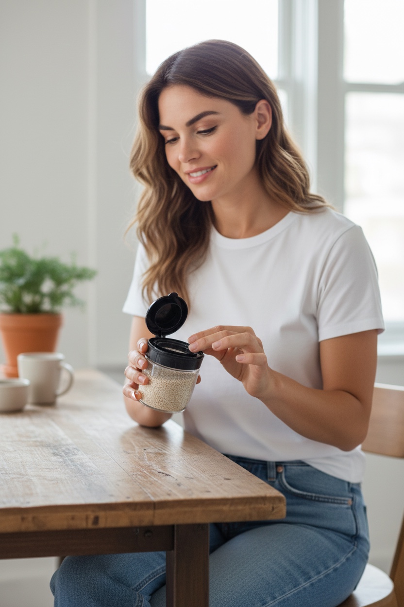 Frasco con tapa abre facil 500 mlts