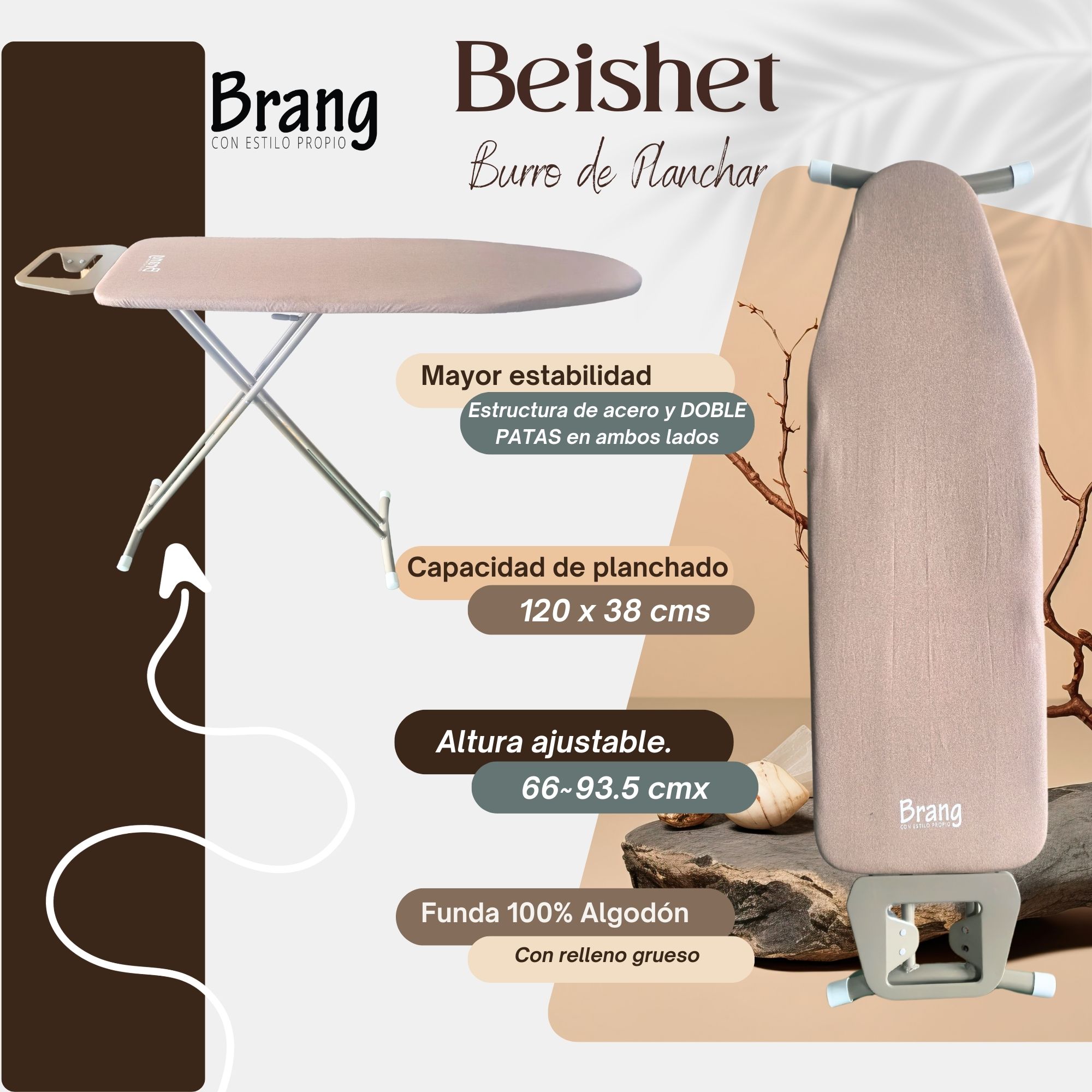 Burro de Planchar Beishet