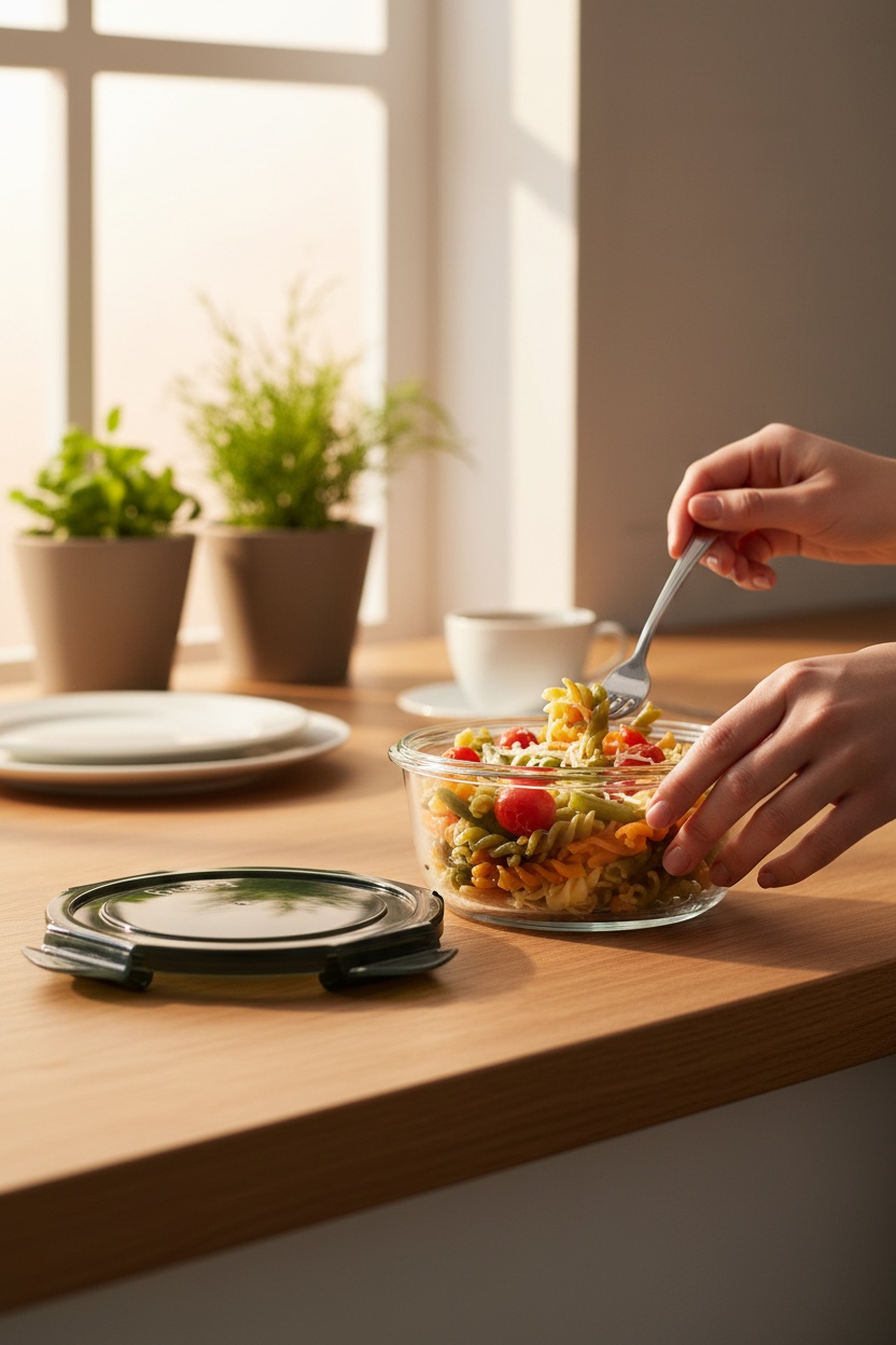 Recipiente Redondo Hermético Multiusos 400ml