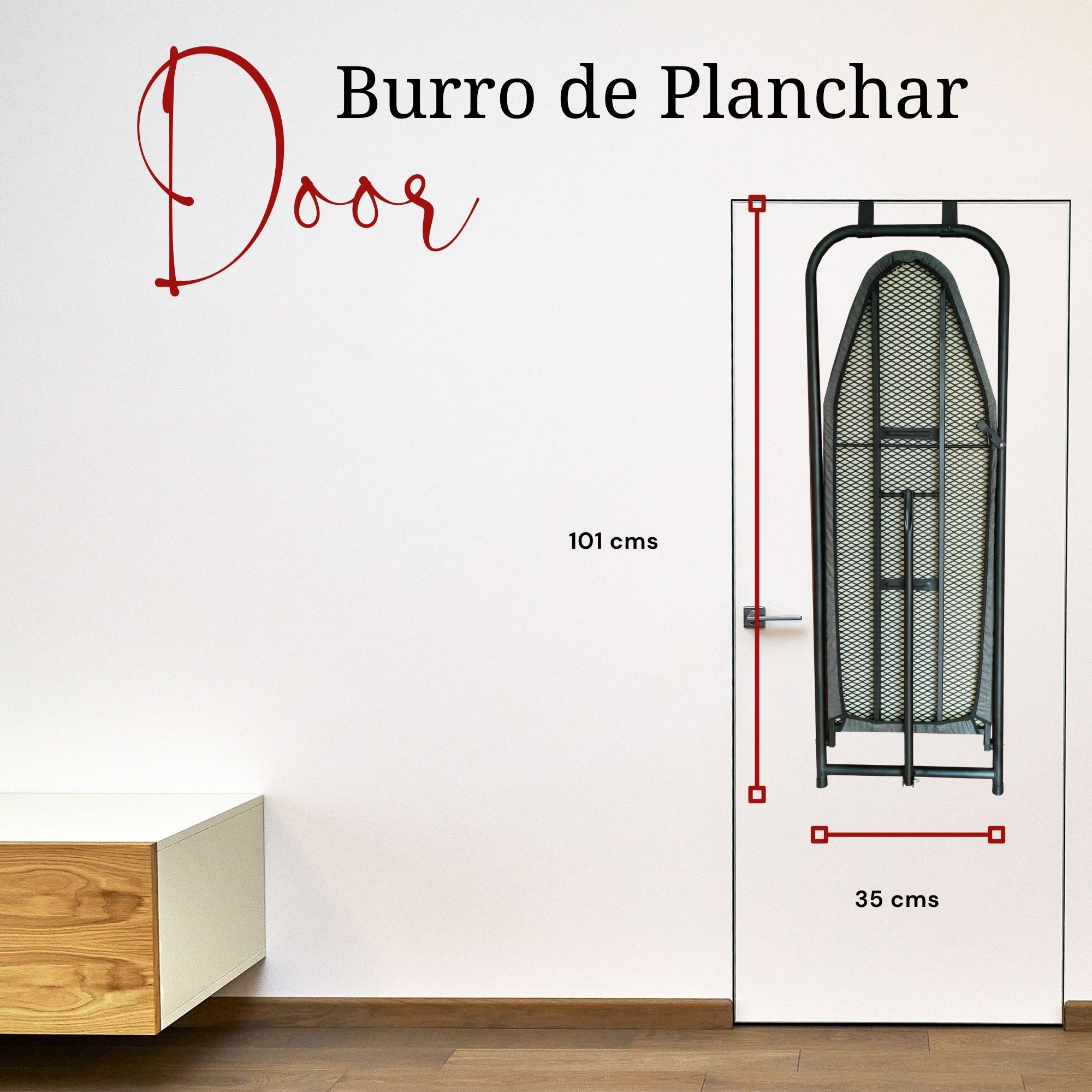 Burro de planchar DOOR para puerta
