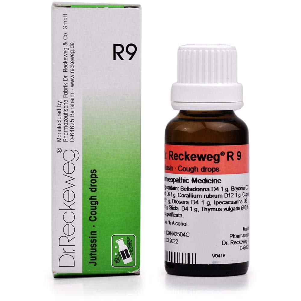 Dr. Reckeweg R9 Cough Drop 22ml