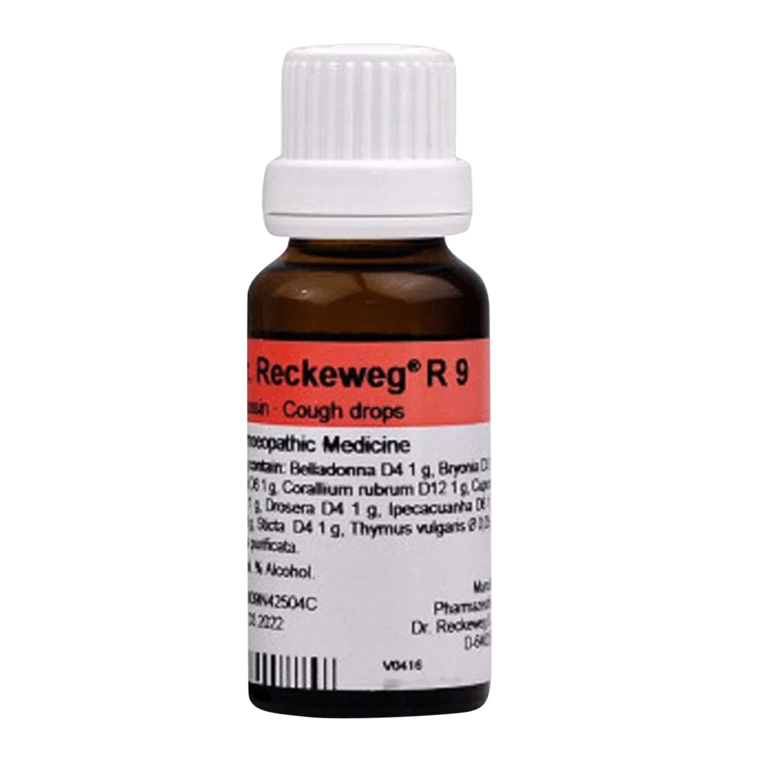 Dr. Reckeweg R9 Cough Drop 22ml
