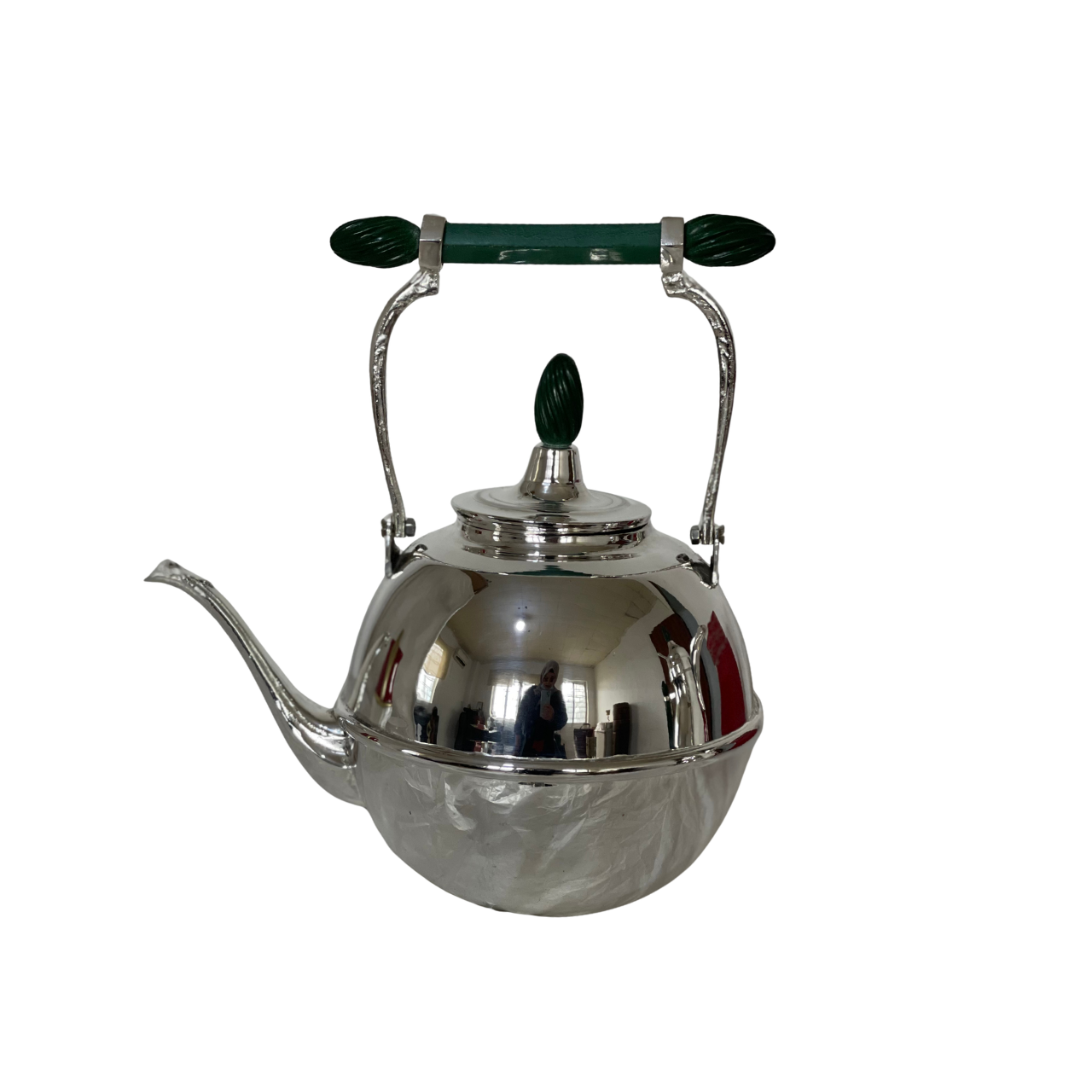 ابريق شاي فضي