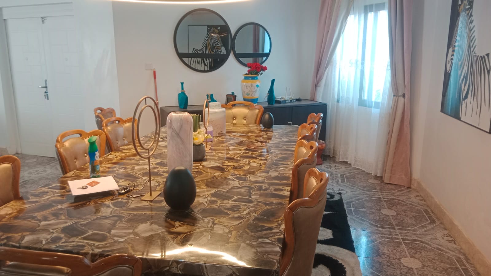 Luxury Marble Dining Table