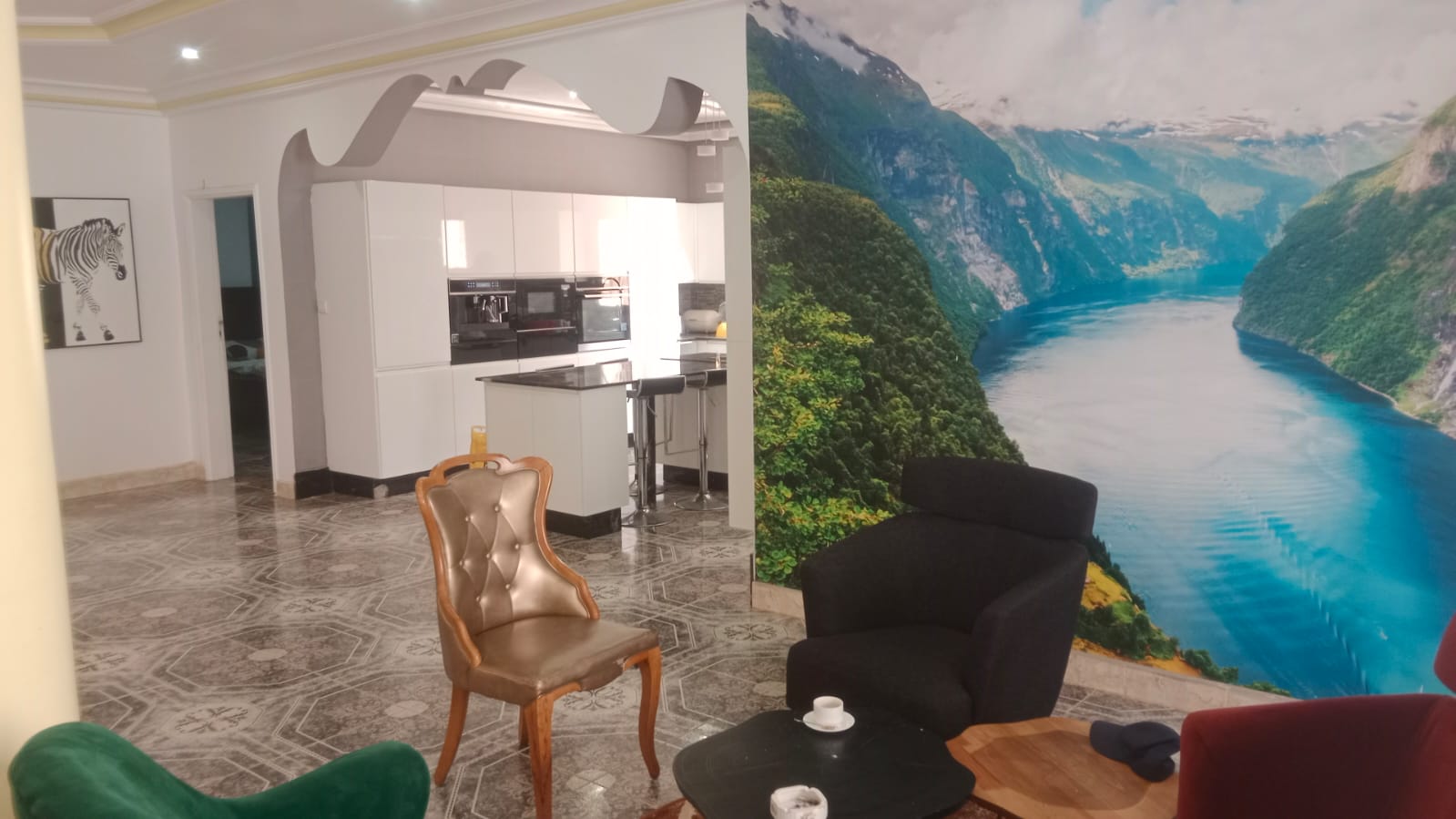 Elegant Leather Armchair