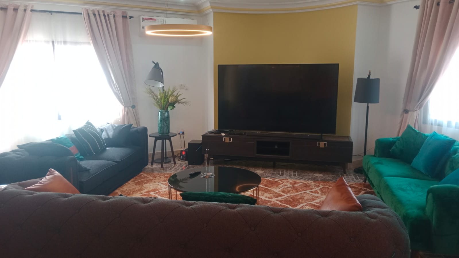 Large Flat Screen Television