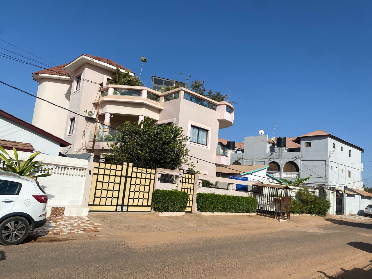 Modern Multi-Story Residential House