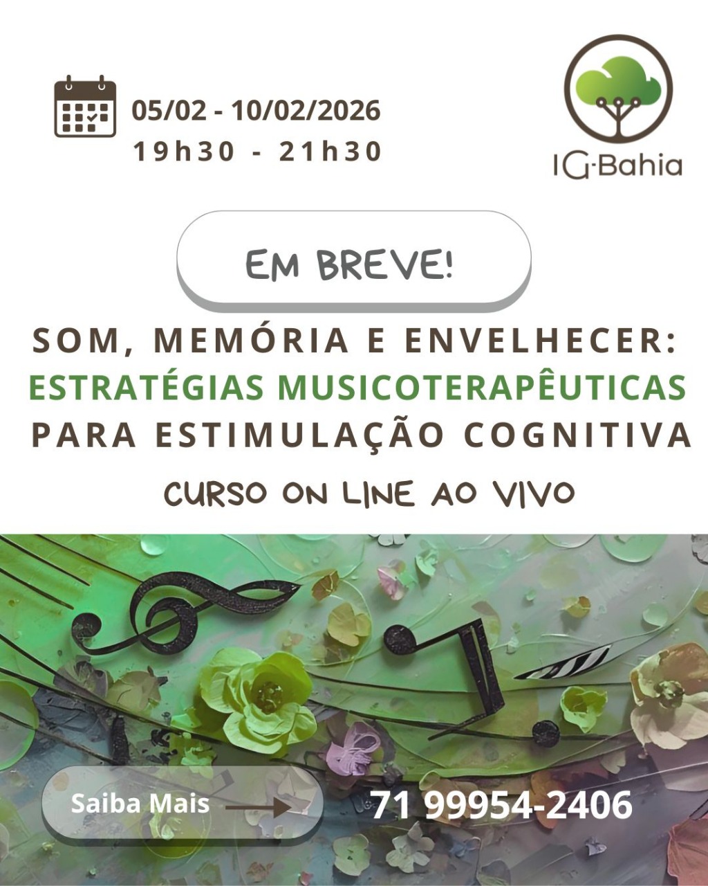 Som, memória e envelhecer: estratégias musicoterapêuticas para estimulação cognitiva.