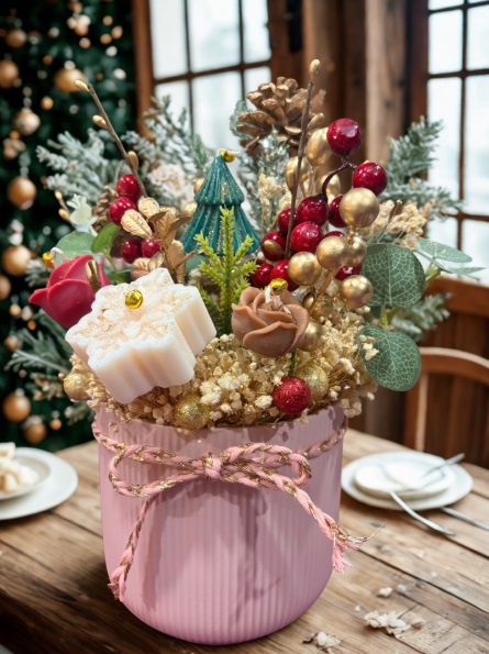The Pink Holiday Pot