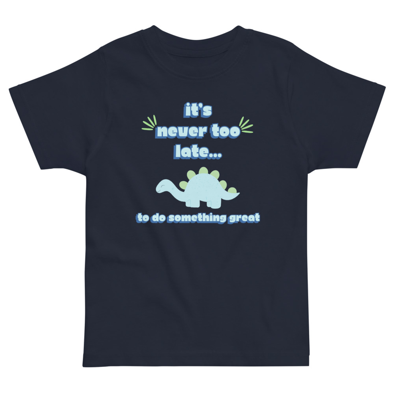 Blue Dinosaur Tee [Front Only] | 2T - 6T