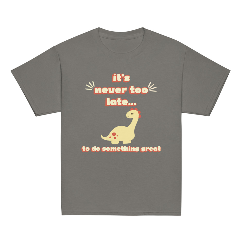 Yellow Dinosaur Tee [Front Only] | Youth