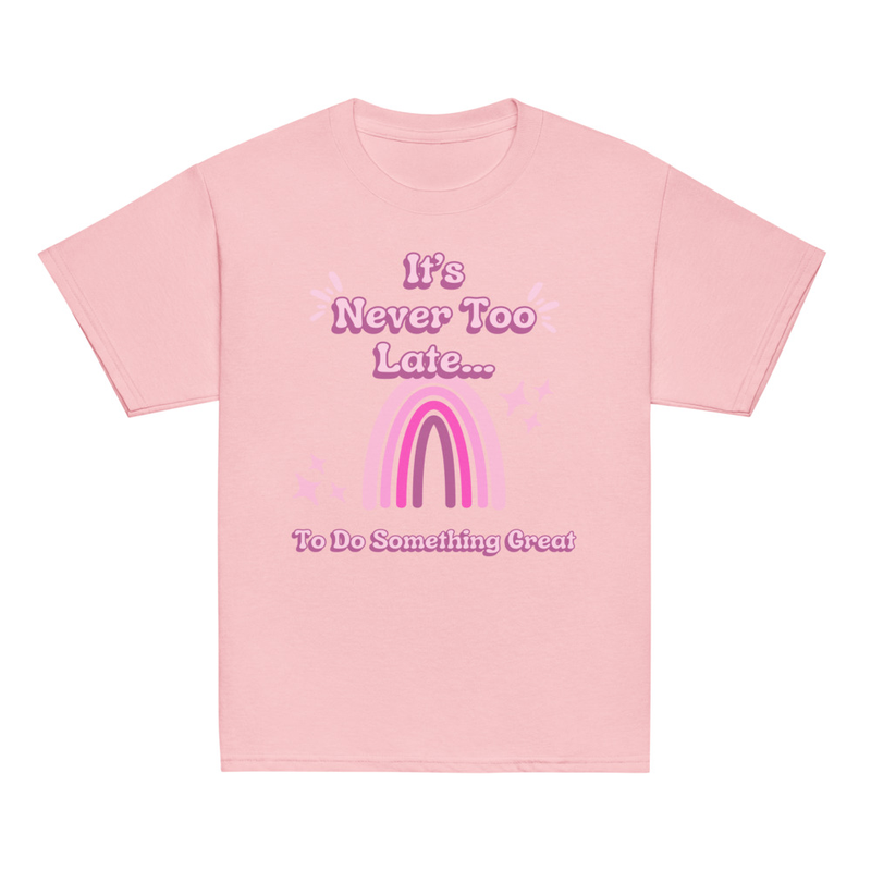 Pink Rainbow Tee [Front Only] | Youth