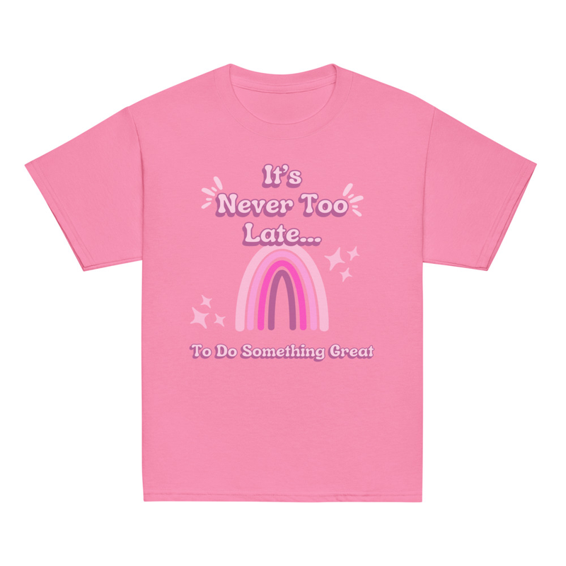 Pink Rainbow Tee [Front Only] | Youth