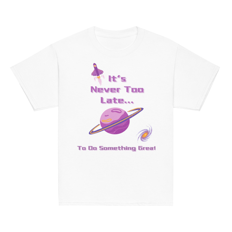Purple Outer Space Tee [Front Only] | Youth