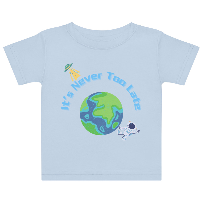 Blue Outer Space Tee | 6M - 18M