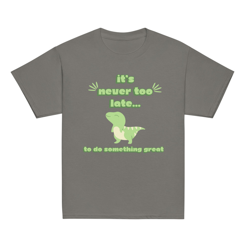 Green Dinosaur Tee [Front Only] | Youth