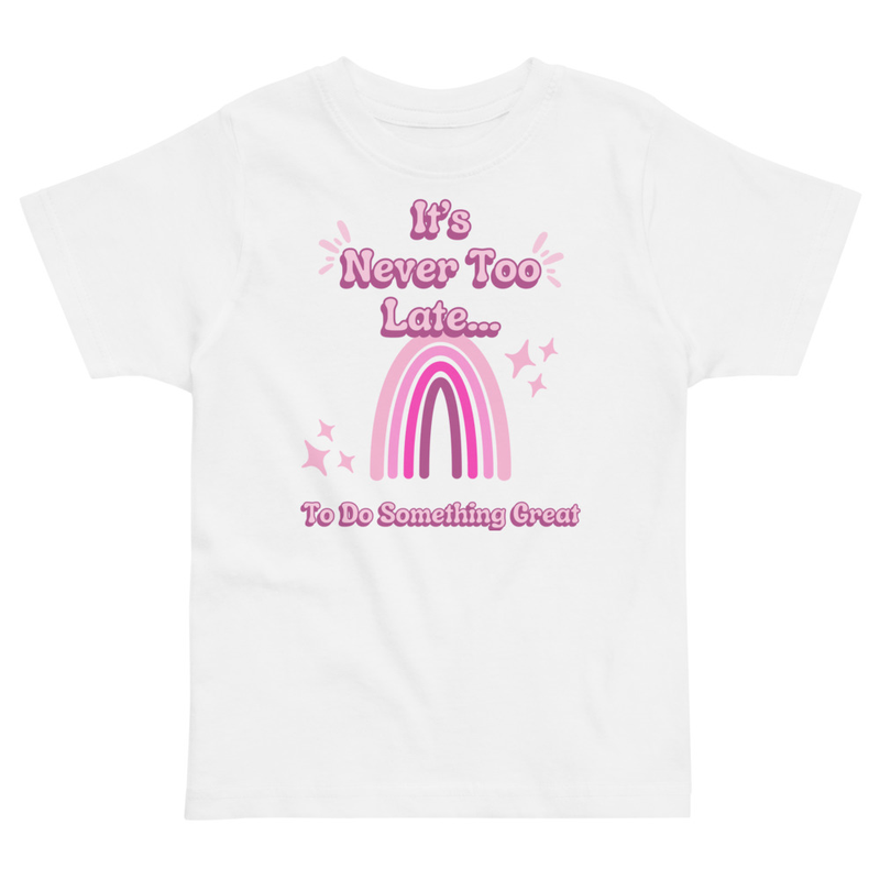 Pink Rainbow Tee [Front Only] | 2T - 6T