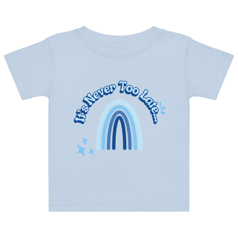 Blue Rainbow Tee | 6M - 18M