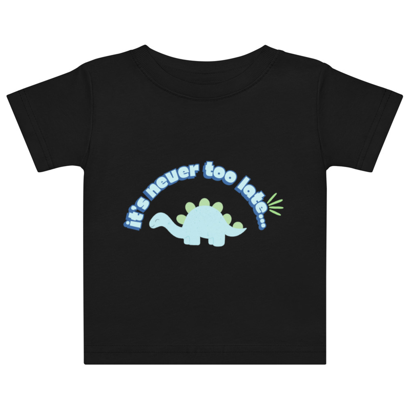 Blue Dinosaur Tee | 6M - 18M